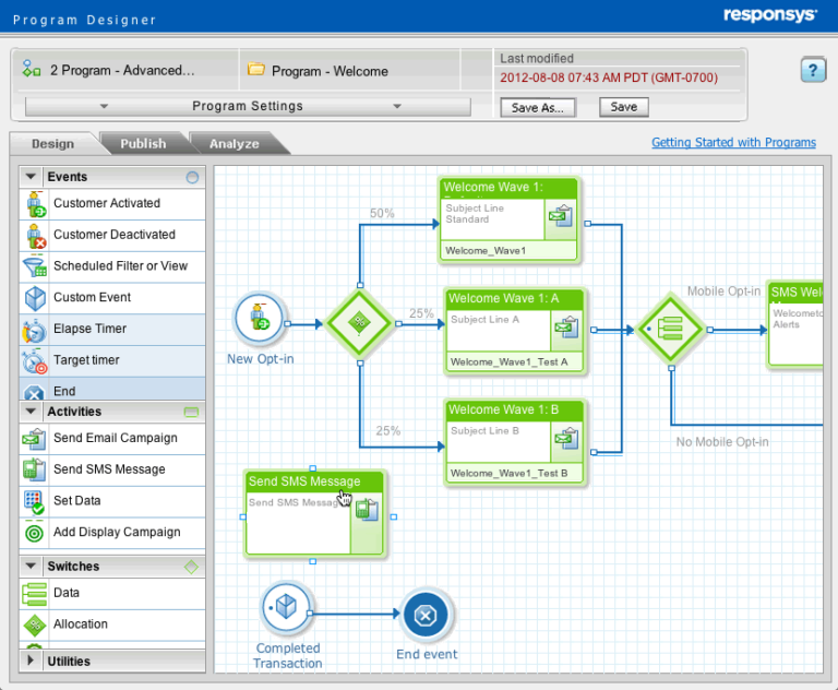 screen_Oracle_Responsys